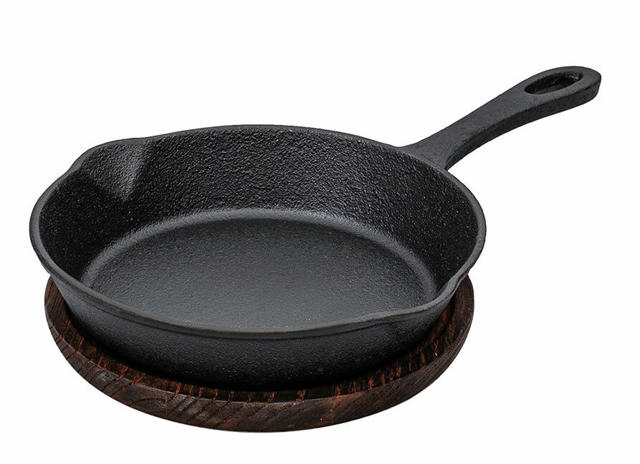 ESTIA BASE WOODEN FOR CAST IRON 15CM