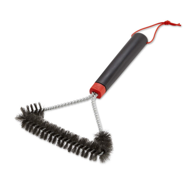 WEBER 3 SIDED GRILL BRUSH 30CM