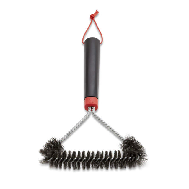 WEBER 3 SIDED GRILL BRUSH 30CM