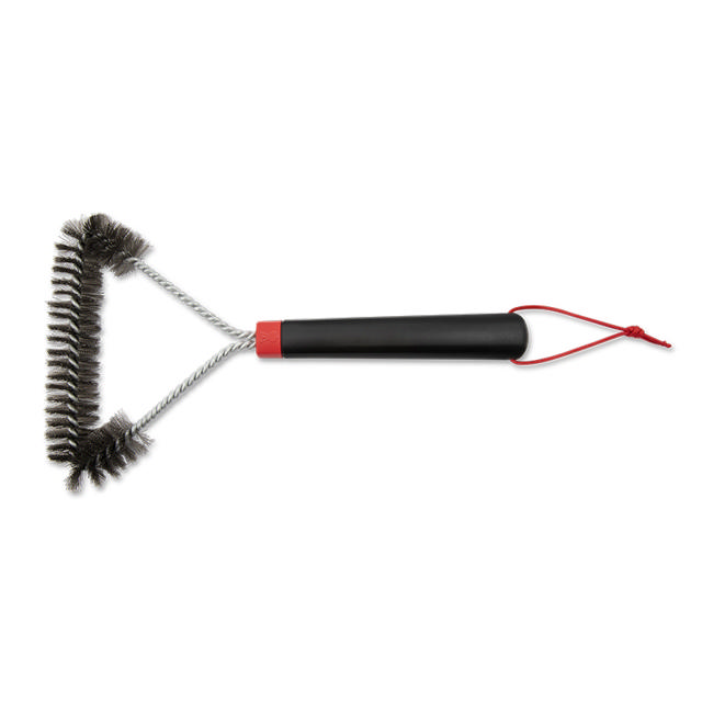 WEBER 3 SIDED GRILL BRUSH 30CM