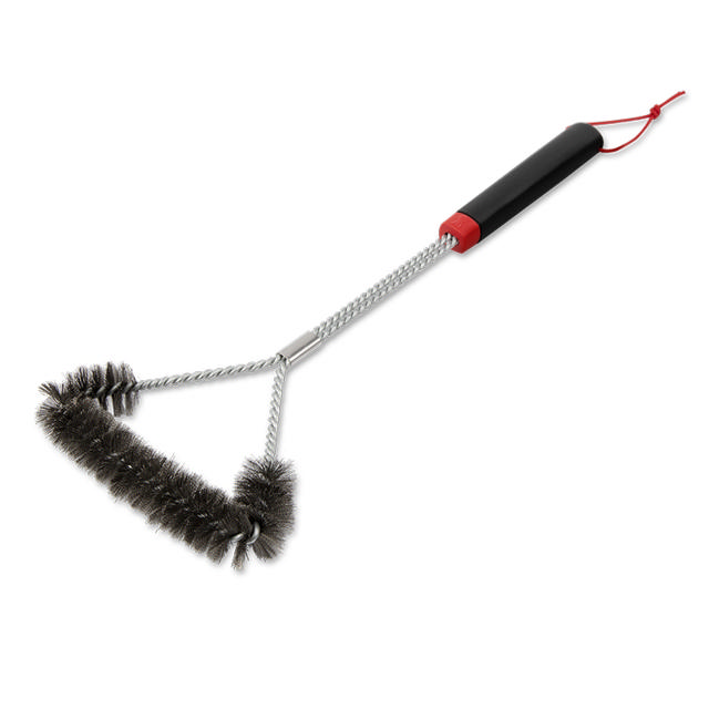 WEBER 3 SIDED GRILL BRUSH 46CM