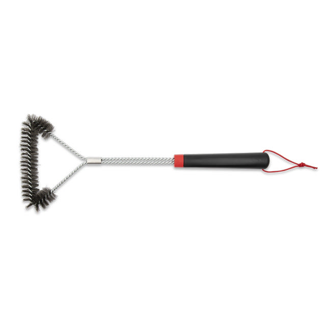 WEBER 3 SIDED GRILL BRUSH 46CM