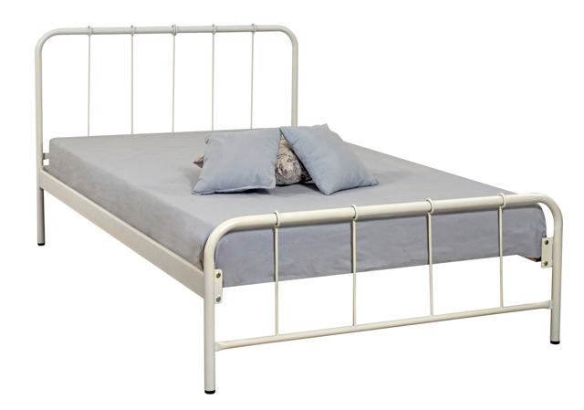 JOY BED 150X200CM WHITE