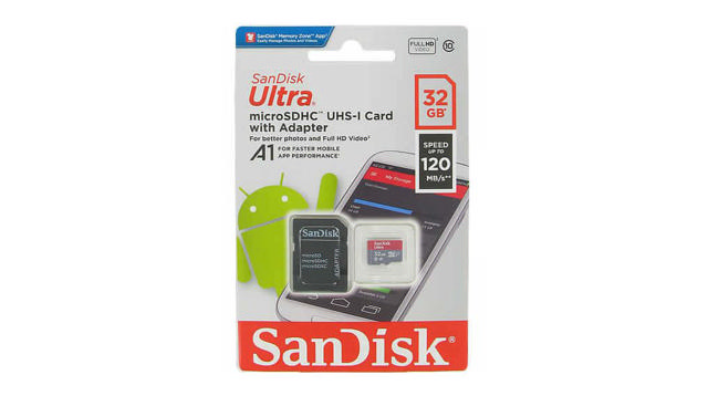 SANDISK MICRO SDHC 32GB + SD ΠΡΟΣΑΡΜΟΓΕΑΣ