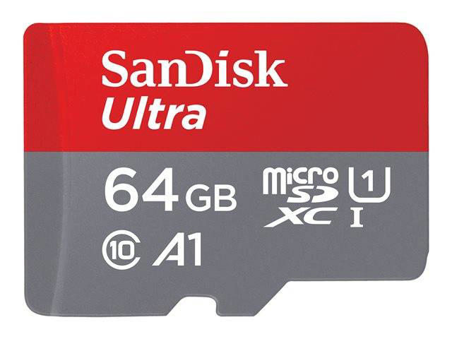 SANDISK MICRO SDHC 64GB + SD ΠΡΟΣΑΡΜΟΓΕΑΣ