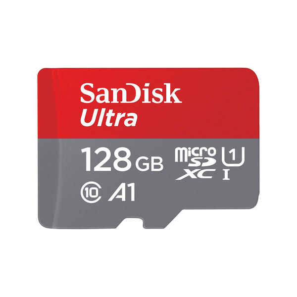 SANDISK MICRO SDHC 128GB + SD ΠΡΟΣΑΡΜΟΓΕΑΣ