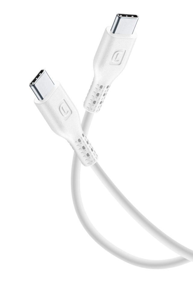 CELLULAR LINE ΚΑΛΩΔΙΟ USB-C ΣΕ USB-C 3M ΛΕΥΚΟ