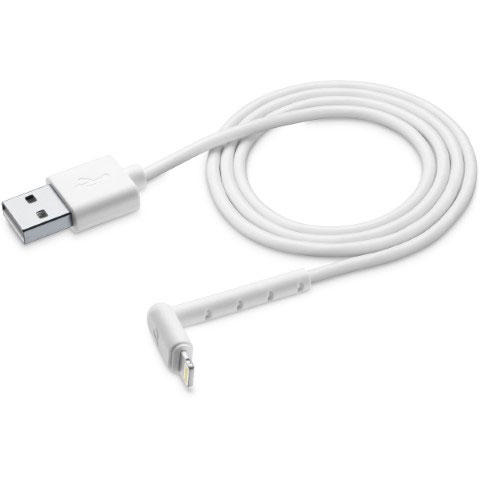 CELLULAR LINE ΚΑΛΩΔΙΟ USB-A ΣΕ LIGHTNING 1.2M ΑΣΠΡΟ