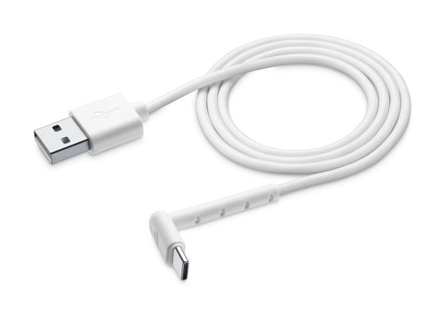 CELLULAR LINE VISTA ΚΑΛΩΔΙΟ USB-A ΣΕ USB-C 1.2M ΛΕΥΚΟ