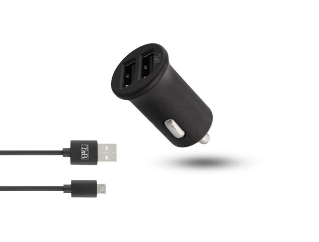 TNB 2-PORTS CAR CHARGER+CABLE