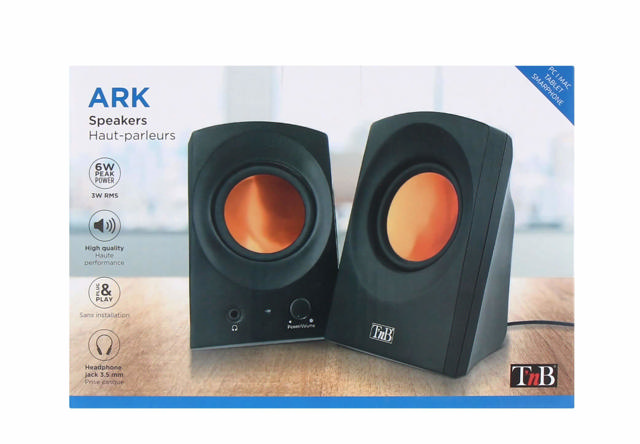 ARK 2.0 MULTIMEDIA SPEAKERS 6W BRONZE