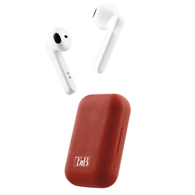 TNB SHINY BLUETOOTH EARBUDS RED