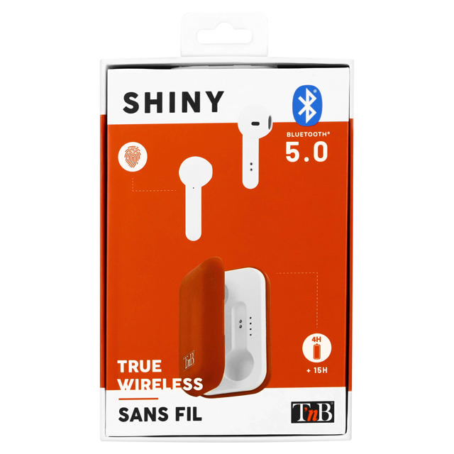 TNB SHINY BLUETOOTH EARBUDS RED