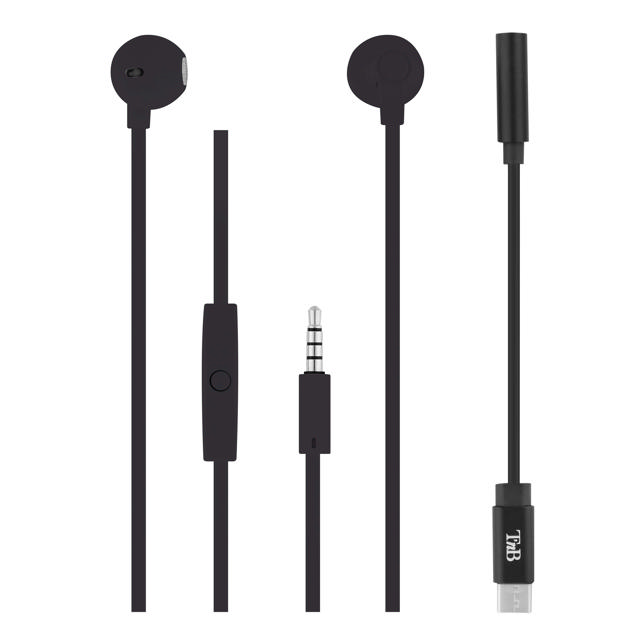 TNB SWEET USB-C EARPHONES BLACK