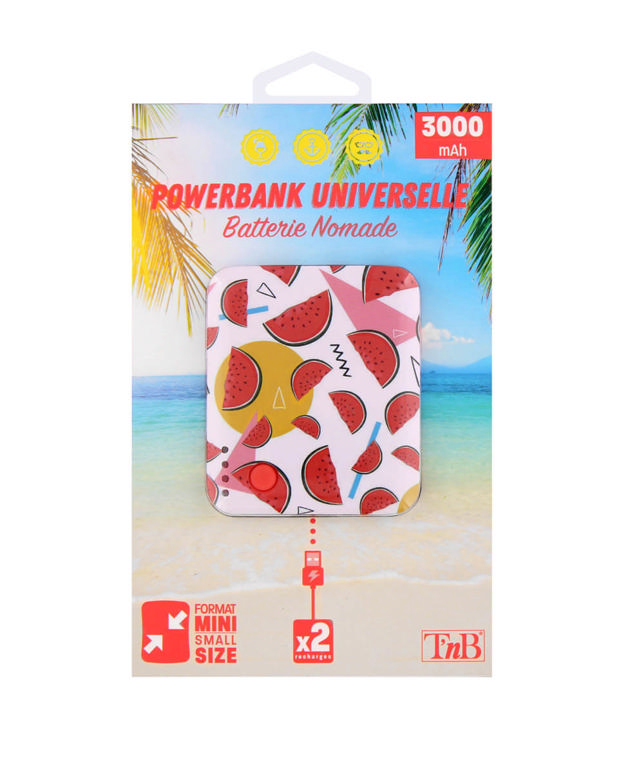 TNB 3000MAH POWER BANK ΚΑΡΠΟΥΖΙ