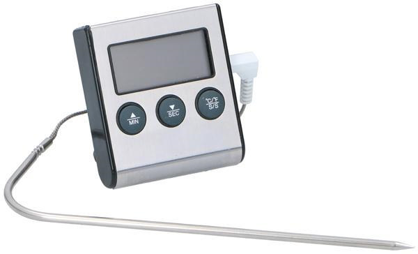 ALPINA DIGITAL THERMOMETER & TIMER 6.5X7CM