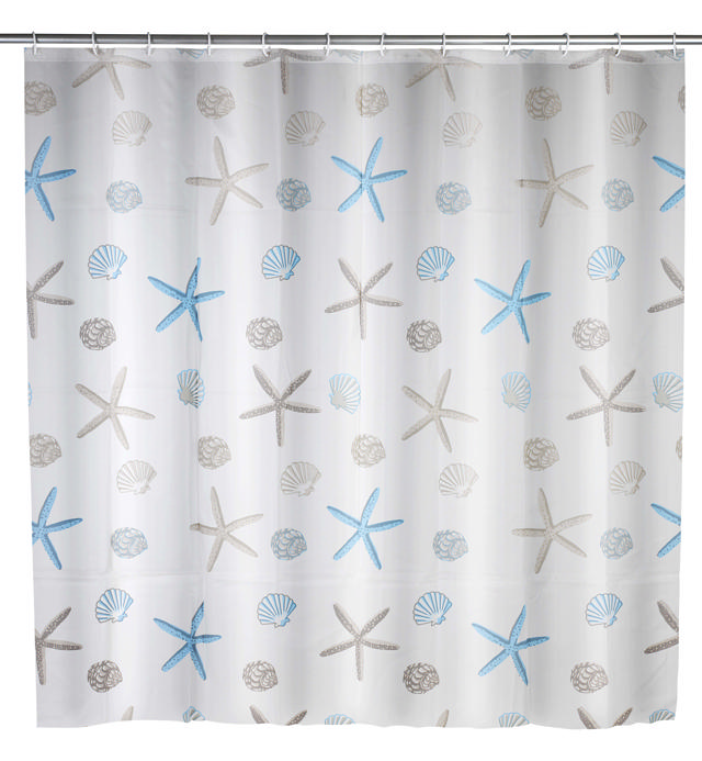 WENKO PEVA SHOWER CURTAIN 180X200CM BELLA MARE