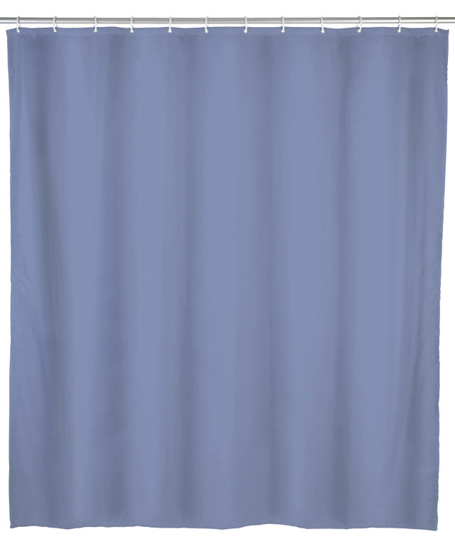 WENKO PEVA SHOWER CURTAIN 180X200CM GREY/ BLUE