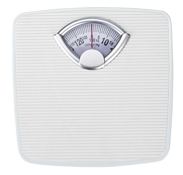 WENKO ANALOG BODY SCALE WHITE 27X26.5CM