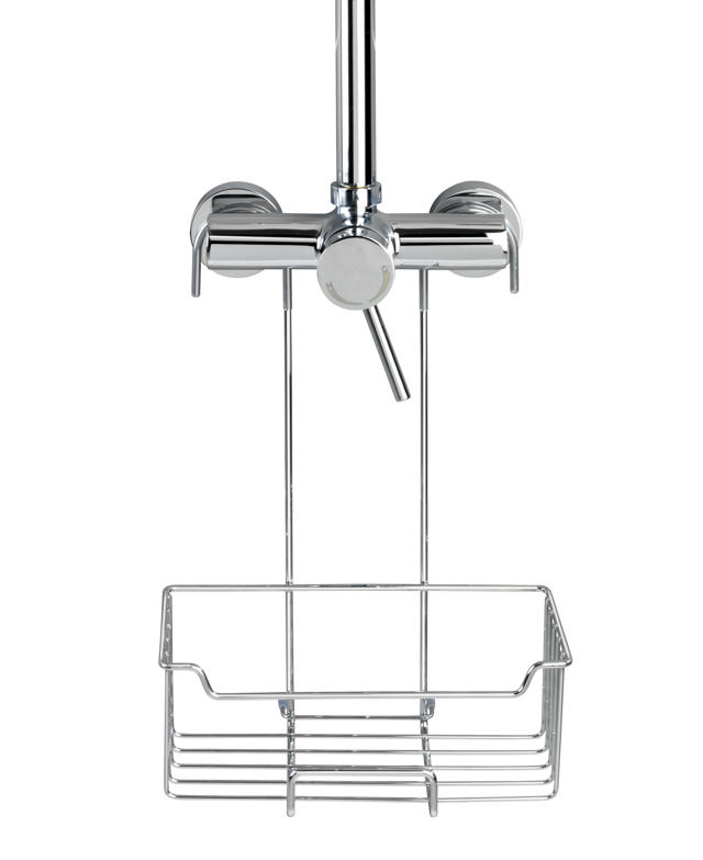 WENKO HANG SHOWER CADDY MILO 25X14X36CM STAINLESS STEEL