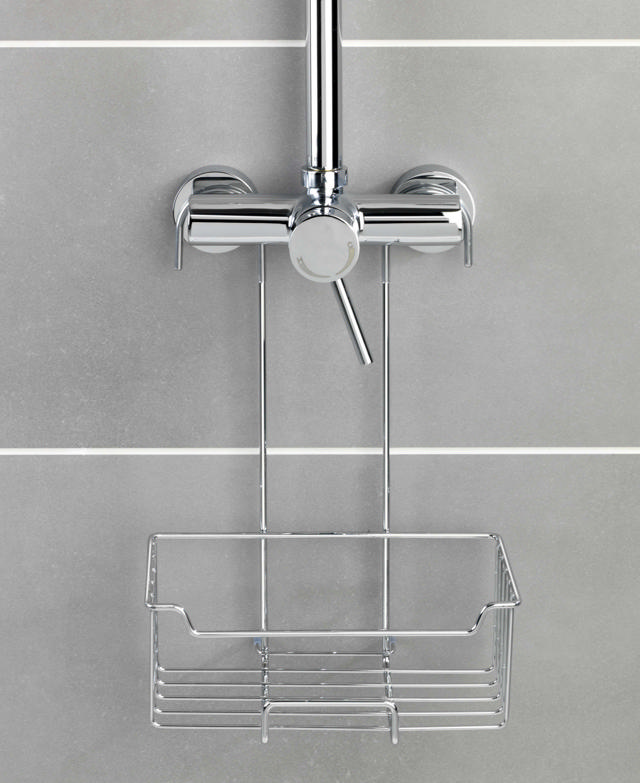 WENKO HANG SHOWER CADDY MILO 25X14X36CM STAINLESS STEEL