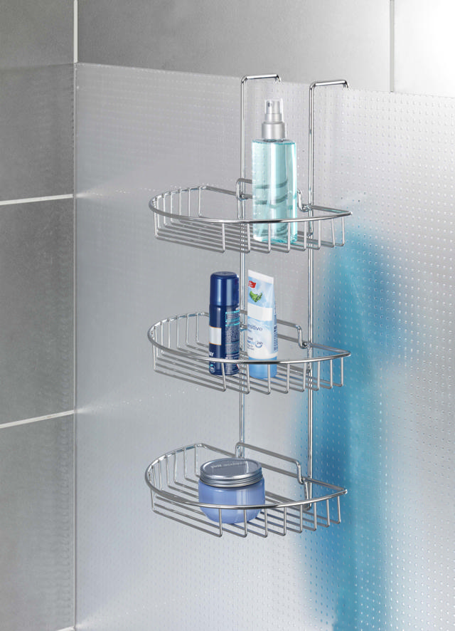 WENKO BATH RACK 3 TIER CHROMED 28X51X27.3CM