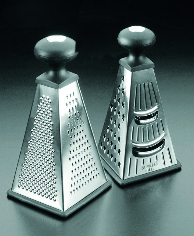 METALTEX PYRAMID GRATER 10.8CM X 22.5CM