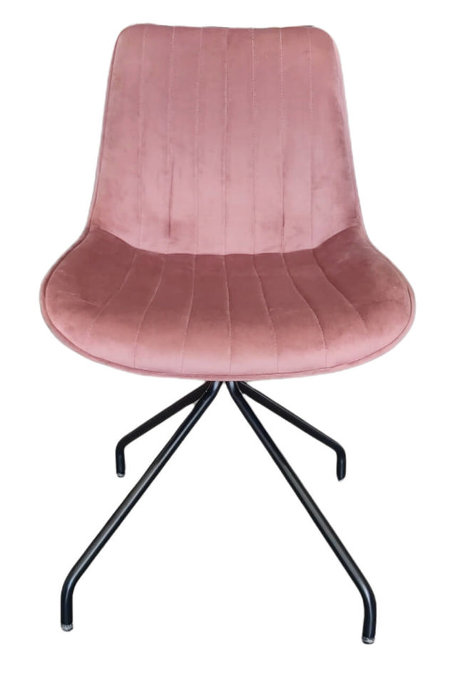 AVA DINING CHAIR PINK 43X70X52CM