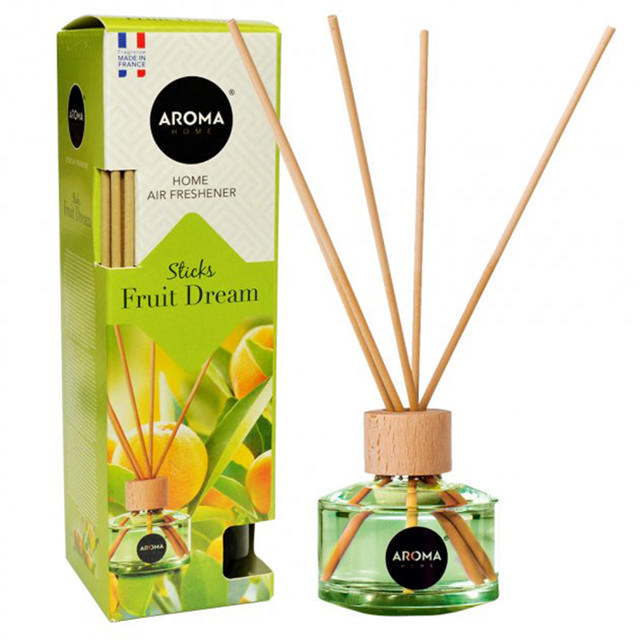 AROMA HOME STICKS ΑΧΛΑΔΙ ΚΑΙ ΛΕΜΟΝΙ 50ML