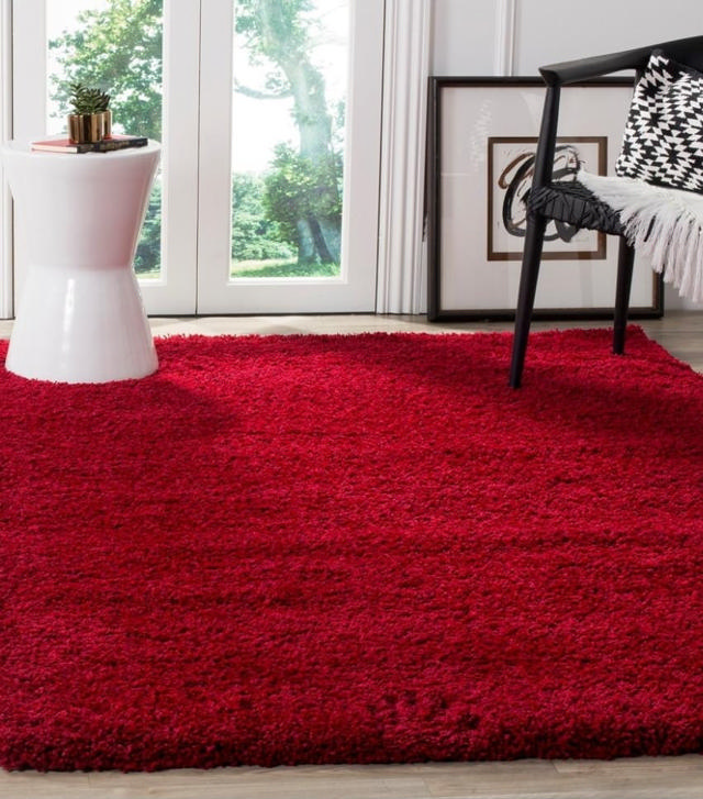 ROS 160X230CM CHERRY RED