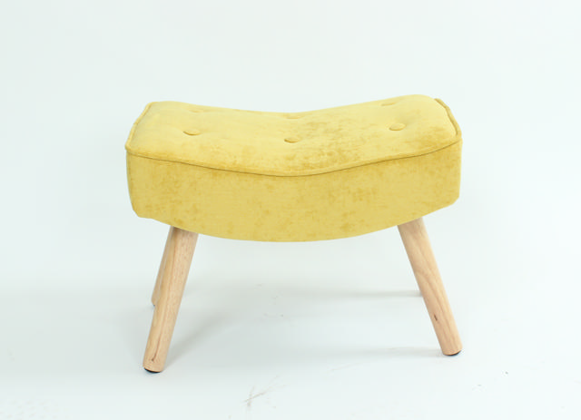 NATALY FOOTSTOOL YELLOW