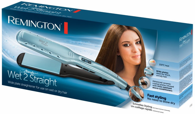 REMINGTON S7350 WIDE STRAIGHTENER WET2STRAIGHT