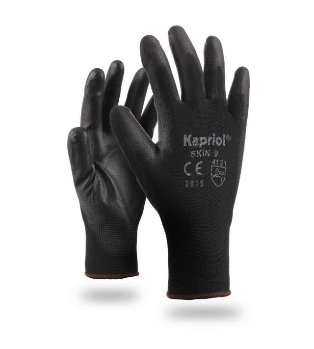 KAPRIOL SKIN GLOVES BLACK NO10 SIZE