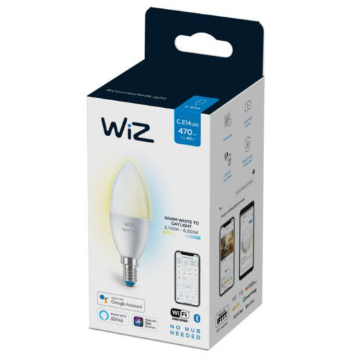 WIZ WI FI BLE 40W C37 E14