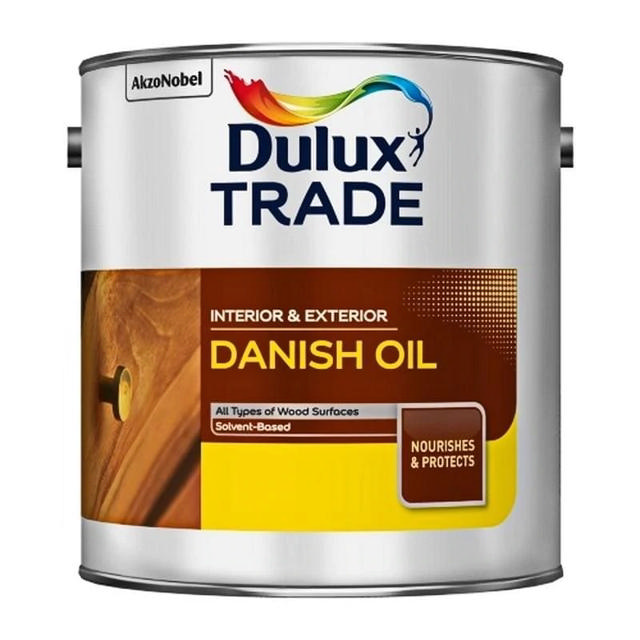 DULUX TRADE DANISH ΦΥΣΙΚΟ ΛΑΔΙ ΕΜΠΟΤΙΣΜΟΥ ΔΙΑΦΑΝΕΣ ΜΑΤ 1L