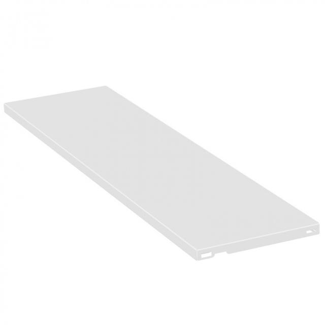 ELEMENT STEEL SHELF PAIR EL50 80X20CM WHITE ALUMINIUM