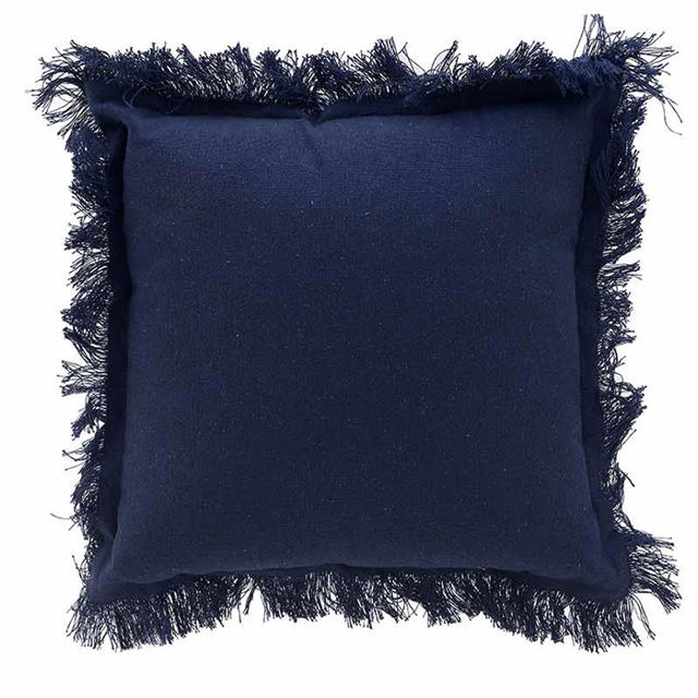 FABRIC CUSHION BLUE 40X40CM