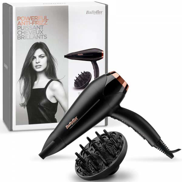 BABYLISS D570DE HAIR DRYER 2200W ION 6SP