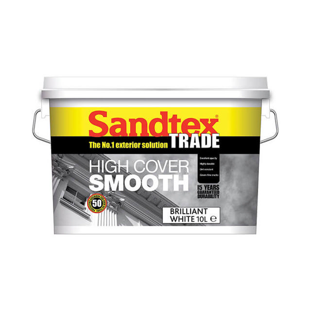 SANDTEX 10L ΥΨΗΛΩΝ ΠΡΟΔΙΑΓΡΑΦΩΝ ΑΝΘΕΚΤΙΚΟ ΧΡΩΜΑ ΕΞΩΤΕΡΙΚΗΣ ΧΡΗΣΗΣ ΛΕΥΚΟ