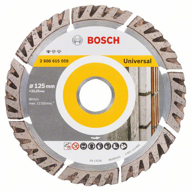 BOSCH STANDARD FOR UNIVERSAL ΔΙΑΜΑΝΤΟΔΙΣΚΟΣ ΚΟΠΗΣ 125X22,23 125X22.23X2X10