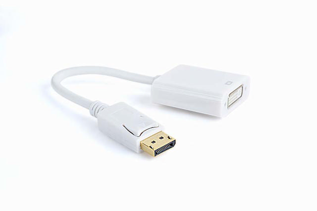 ΚΑΛΩΔΙΟ ΠΡΟΣΑΡΜΟΓΕΑ DISPLAYPORT TO DVI, ΛΕΥΚΟ