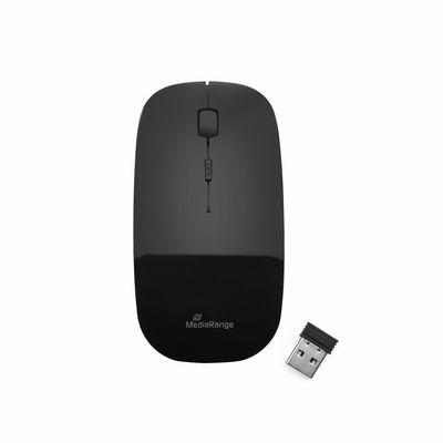 MEDIA RANGE MROS215 WIRELESS OPTICAL MOUSE BLACK