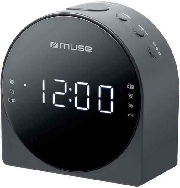 MUSE M-185CR RADIO ALARM CLOCK FM AUX M-185CR 