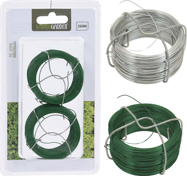 PROGARDEN TWIST TIE WIRE 50Μ 2PCS