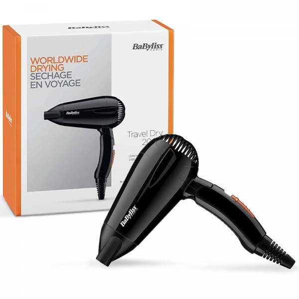 BABYLISS 5344E TRAVEL HAIR DRYER 2000W