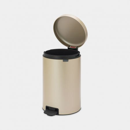 BRABANTIA NEW ICON ΚΑΔΟΣ ΑΠΟΡΡΙΜΑΤΩΝ 20L ΜΕΤΑΛΛΙΚΟΣ ΧΡΥΣΟΣ