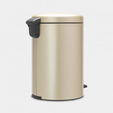 BRABANTIA NEW ICON ΚΑΔΟΣ ΑΠΟΡΡΙΜΑΤΩΝ 20L ΜΕΤΑΛΛΙΚΟΣ ΧΡΥΣΟΣ