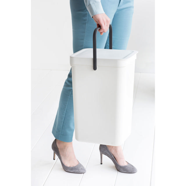 BRABANTIA SORT & GO WASTE BIN 16L WHITE