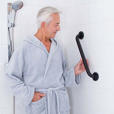 RIDDER GRAB BAR 60CM ΜΑΥΡΟ ΑΛΟΥΜΙΝΙΟΝ