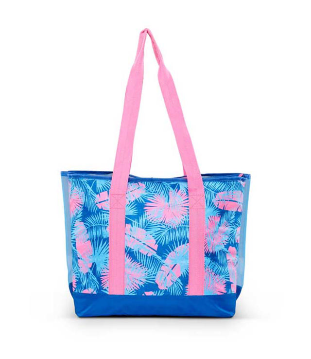 IGLOO COOLER BEACH BAG DUAL BLUE/PINK 20-CANS